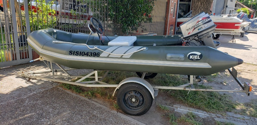 Semirrigido Kiel 360 Motor Mariner 30 Hp Trailer Completo!!