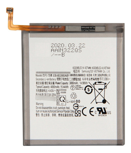 Bateria Compatible Samsung A71 A715 A81 Eb-ba715aby