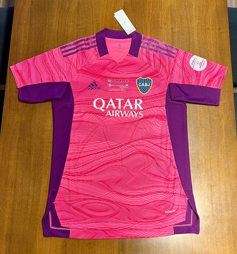 Camiseta De Arquero Boca Juniors Final Copa Argentina 2021 (Usado)