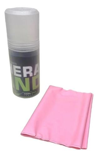 Faixa Elástica Mbfit Thera Band - Nível Médio Cor Rosa