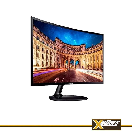 Monitor Led Curvo 24 Samsung Full Hd 1080 Super Slim Xellers