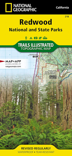 Libro: Redwood National And State Parks Map (national Trails