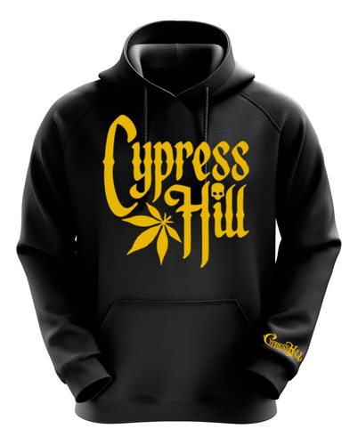 Polerón Negro Cypress Hill Diseño 3