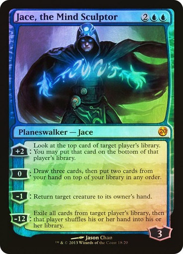 Magic Jace, The Mind Sculptor From The Vault: Twenty Foil