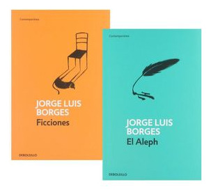 Libro Paquete  Jorge Luis Borges. Ficciones / El Aleph Zku