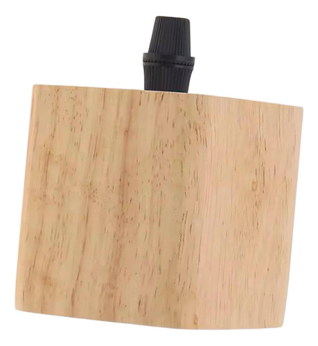 Soporte De Lámpara Led De Madera Del 6,2 Cm X 6,5 Cm