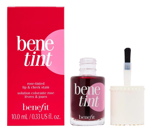 Tinte Para Labios Y Mejillas Benefit Bene Tint, Color Rosa,