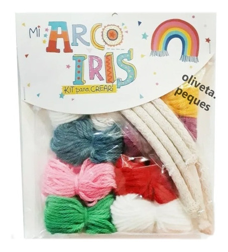 Kit Para Crear Y Diseñar Tu Arco Iris Arte Infantil 