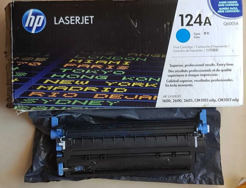 Toner Vacio Hewlett Packard  Original Modelo 124 A  