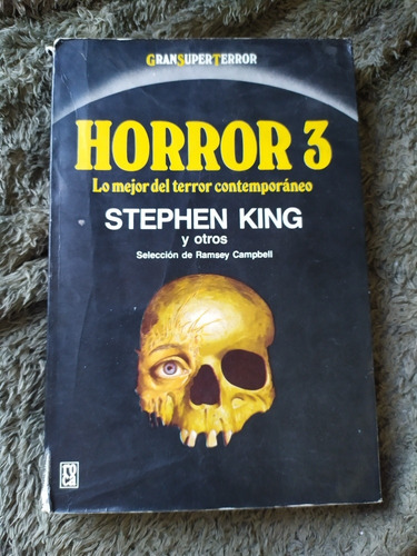 Horror 3 Gran Super Terror Roca 1988 Stephen King