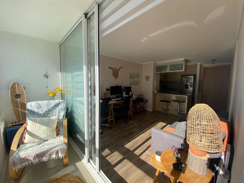 Arriendo Dpto Amobl. 1 Dorm. Av. Costa De Montemar , Concon