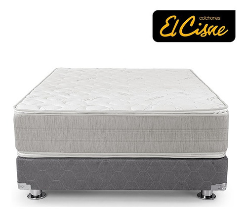 Cama El Cisne Americana Element King+3 Almohadas+protector