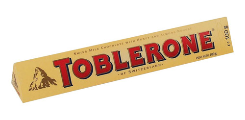 Tableta Chocolate Toblerone Leche X 100 Gr