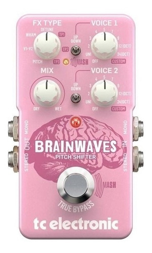 Pedal Oitavador Tc Electronic Brainwaves Duplicador