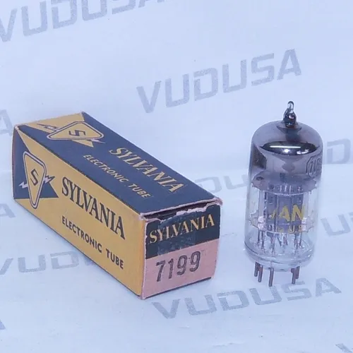 Válvula Electrónica, Vacuum Tube 7199 New Old Stock