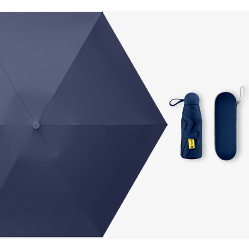 Mini Guarda-chuva Sombrinha Bolso Bolsa Portátil Proteção Uv