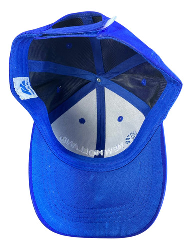 Gorra Estilo New Holland Azul Intenso Lisa Nh025 Azul Único
