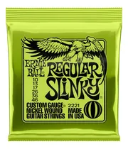 Comprar Cuerdas Para Guitarra Eléctrica Ernie Ball Regular Slinky -