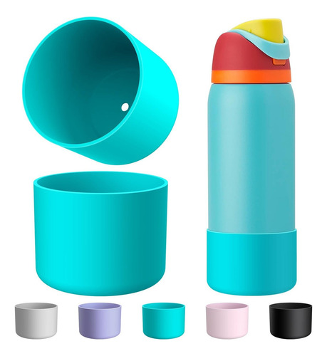 2 Botas De Silicona Para Botella De Agua De 40 Onzas, Funda
