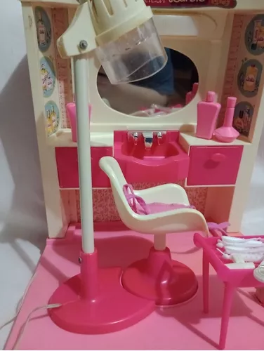 Salão de Beleza da Barbie Anos 1980