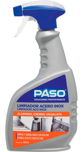 Limpiador Acero Inoxidable Paso 500 Ml