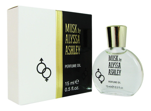 Mini Perfume De Aceite 0.5 Onzas Musk Por Alyssa Ashley