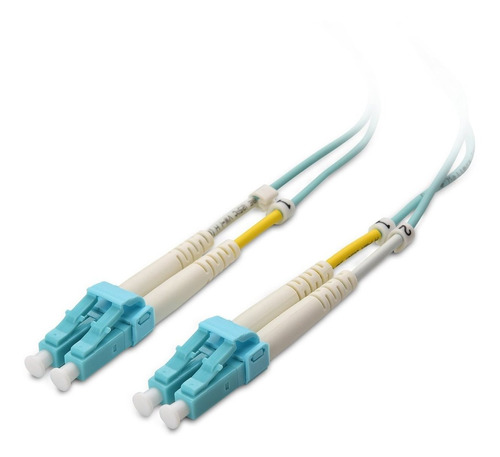 Cable Fibra Optica Om4 2mt Lc A Lc Duplex 50/125 C Matters