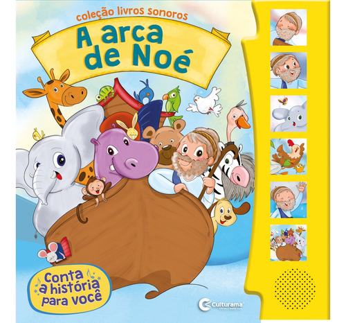 Livro Infantil Sonoro A Arca De Noé