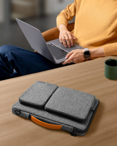 Bandolera Para Portátil Tomtoc 360 Con Protección Para Macbo