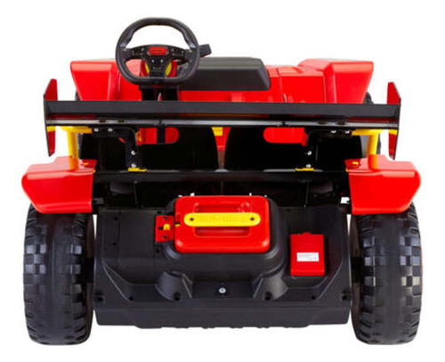 Montable Eléctrico. Dino Dune Buggy. B Recarga 12v. 2 Plazas Color Rojo