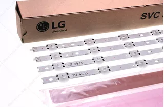 Kit Barras De Led Smart Tv LG 49uj6525 49uj6565 Original