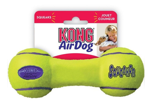 Juguete Para Perros Kong Airdog  Squeaker Dumbbell Small 