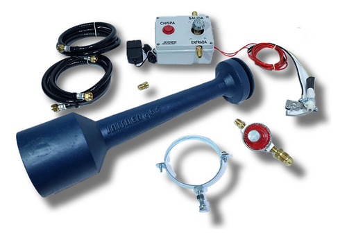 Quemador Industrial Jaisher Qb5 Con Encendido Electrónico