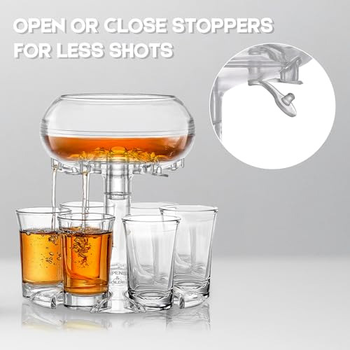 Dosificador De Chupitos Y Soporte Ajustable Hecho De Plexig