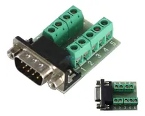 Comprar Adaptador Macho Db9 Modulo Terminal Señal Rs232 Conector
