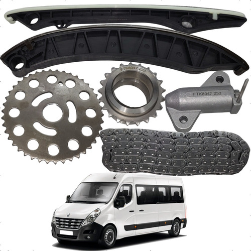 Kit Corrente Da Distribuição Para Renault Master 2.3 16v