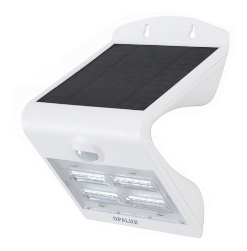 Luminaria Solar Led 6w C/sensor Y Fotocelda Op-a61 Opalux