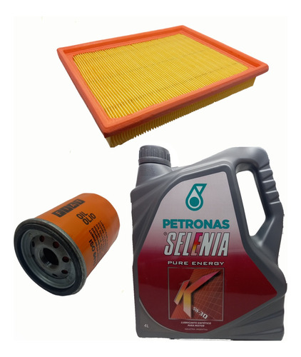 Kit De Filtros Aire Aceite Fiat Siena + Selenia 5w30 Sintet