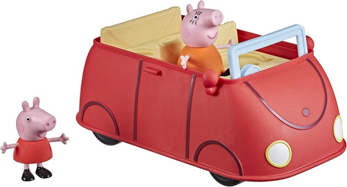 Carro Peppa Pig  Con 2 Figuras Con Sonidos