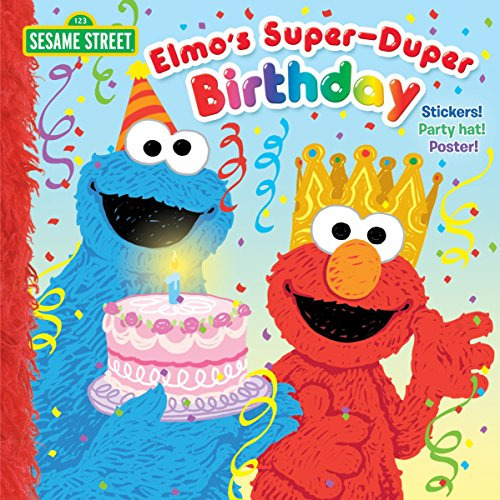 Book : Elmos Super-duper Birthday (sesame Street)...