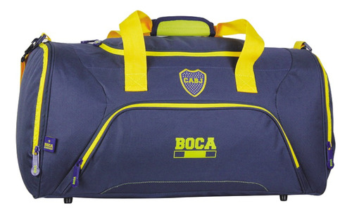 Bolso Boca Juniors Deportivo Bolsillos Neceser Lic Oficial