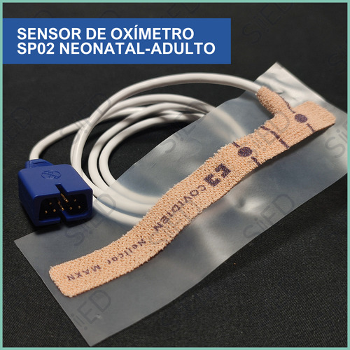 Sensor De Oximetro Nellcor Maxni Neonatal Adulto X5 Unidades