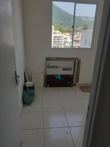 Imagem 6 de 9 de Apartamento Com 2 Dormitórios, 44 M² - Venda Por R$ 185.000,00 Ou Aluguel Por R$ 1.100,00/mês - Campo Grande - Rio De Janeiro/rj - Ap0350