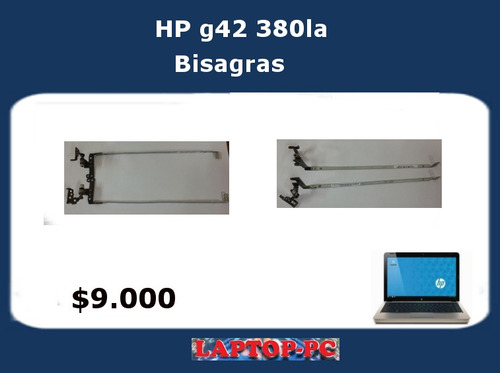 Bisagras Hp G42 380la