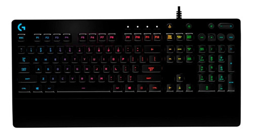 Teclado Gamer Logitech G213 Prodigy Rgb Lightsync 920-008084