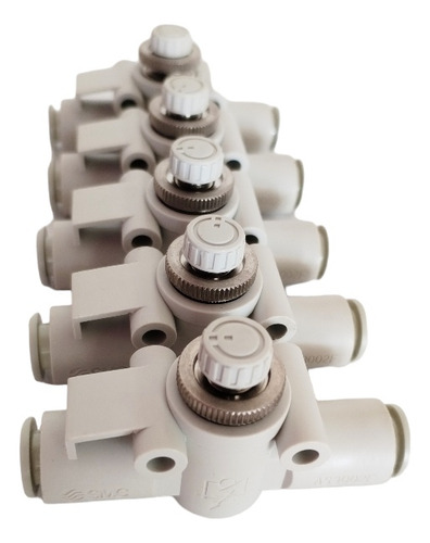 Regulador De Caudal En LĂnea As3002f-08-j Smc (5 Pcs)