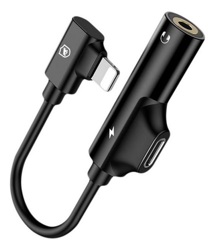 Adaptador P2 Para Lightning Armor Entrada Carregamento Preto