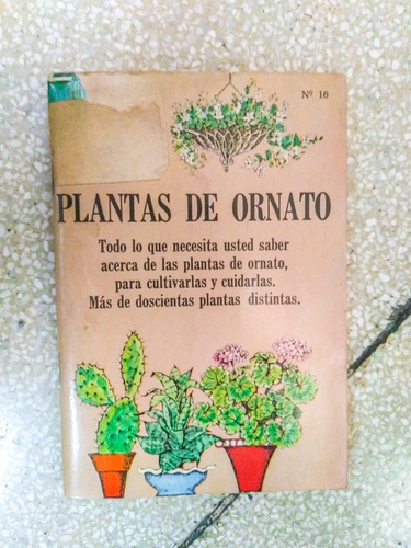 Plantas De Ornato Editorial Novaro 1963