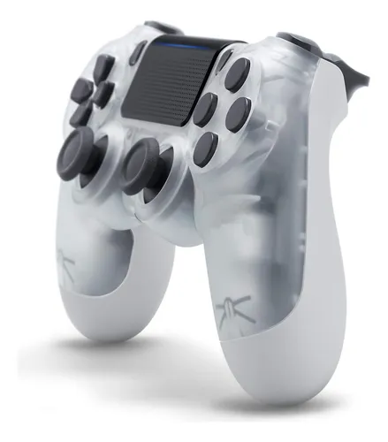 Joystick Inalámbrico Control Compatible Ps4 Transparente Ax® Color Gris