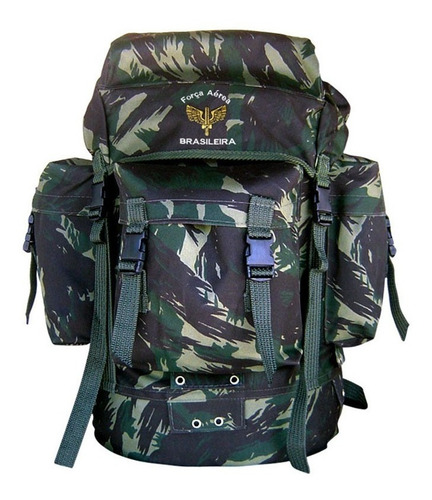 Mochila Paraquedista Camuflada Força Aérea Brasileira